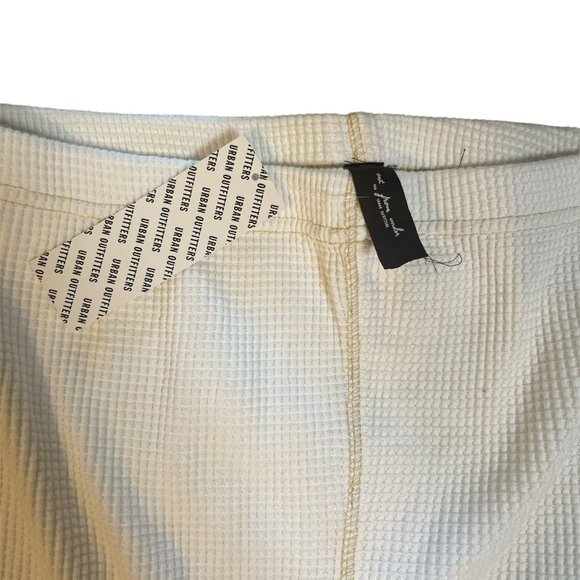 NWT Urban Outfitters Out from under Waffle knit flare pants - Picture 2 of 3